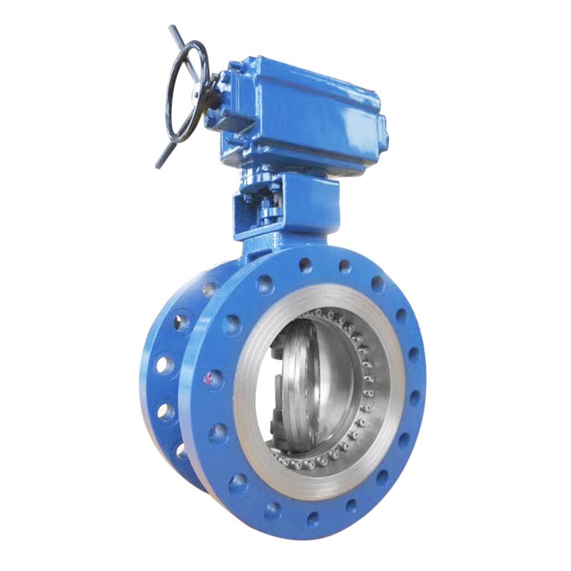 Worm Gear Bidirection Pressure Butterfly Valve