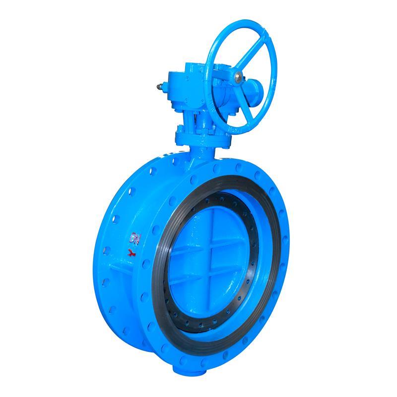 Worm Gear Flange Butterfly Valve