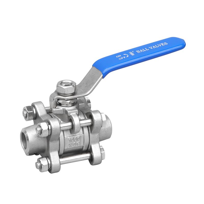 3PC Butt Welded Ball Valve