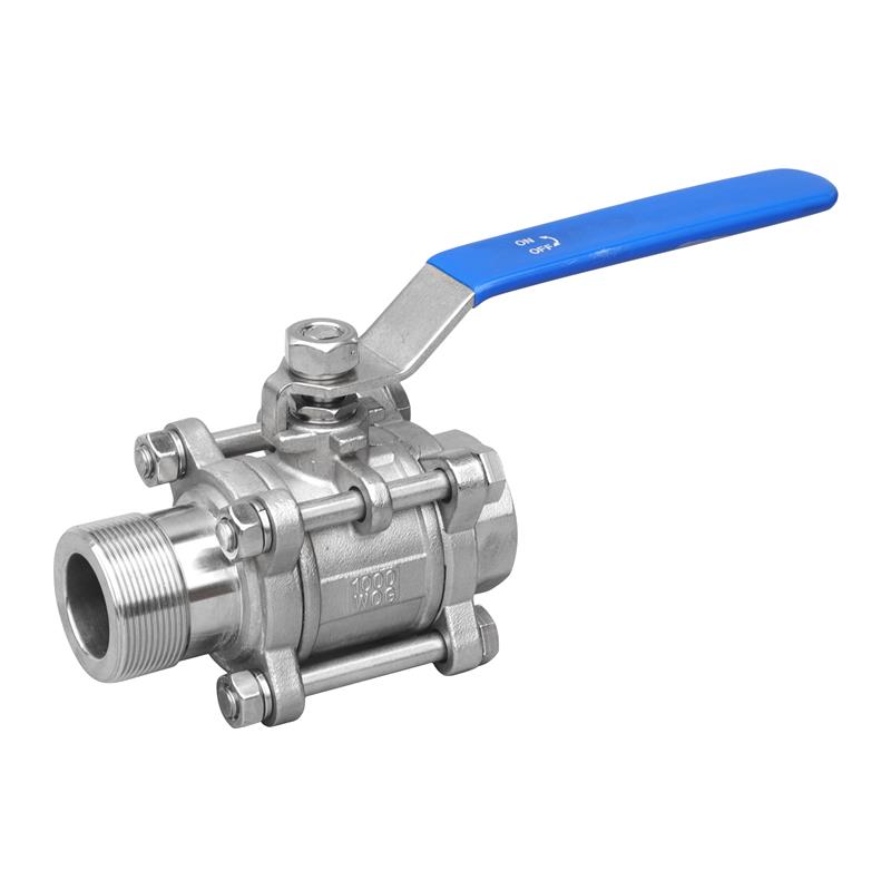 3PC Inner and Outer Ball Valve
