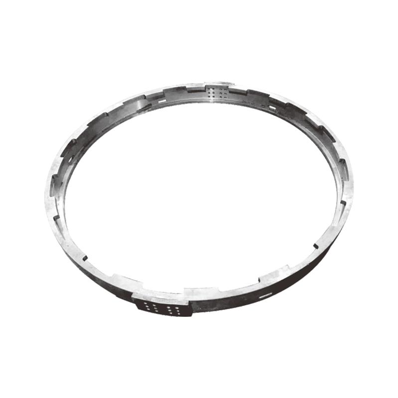 Extraction tank slag door locking ring