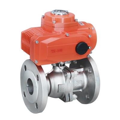 Electric Flanged Ball Valve