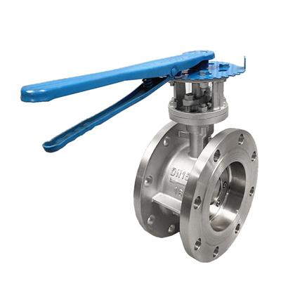 Worm Gear Flange Butterfly Valve