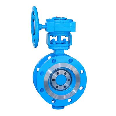 Flanged Multi-Level Metal Hard Sealing Butterfly Valve