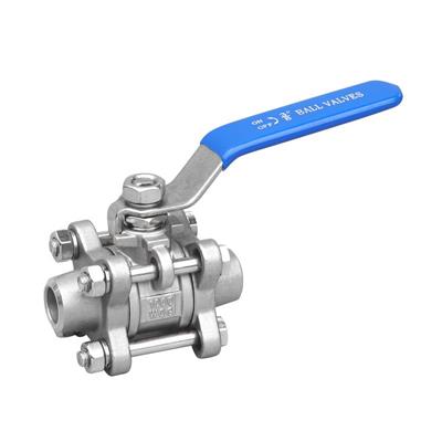 3PC Butt Welded Ball Valve