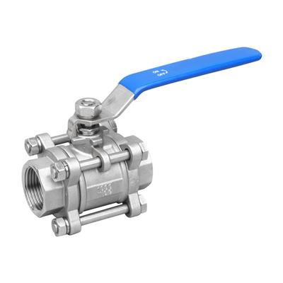 3PC Threaded Ball Valve