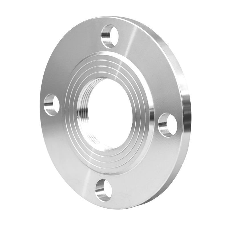 Interal thread flange
